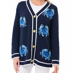 Tuckernuck Crab Lauren Cardigan